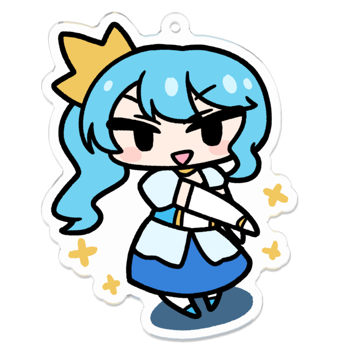 アクリルキーホルダー - 70 x 70 (mm)