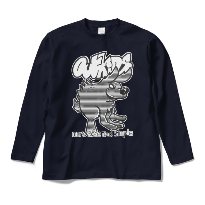 ロングスリーブTシャツ - M - ネイビー