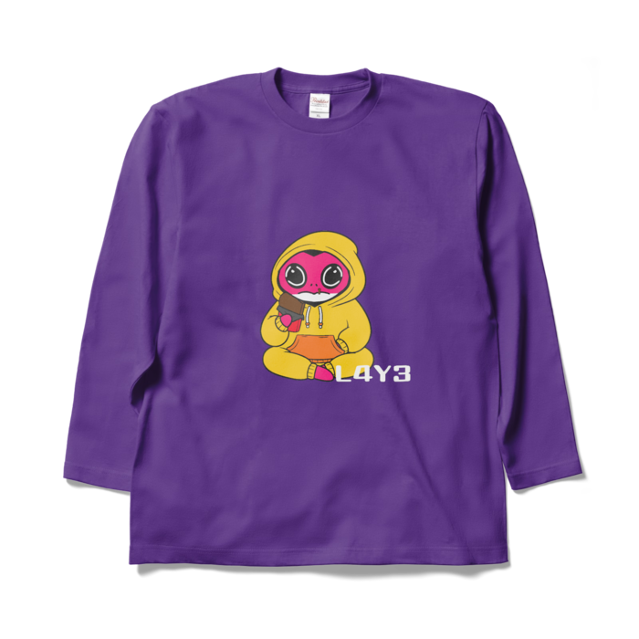 ロングスリーブTシャツ - XL - パープル