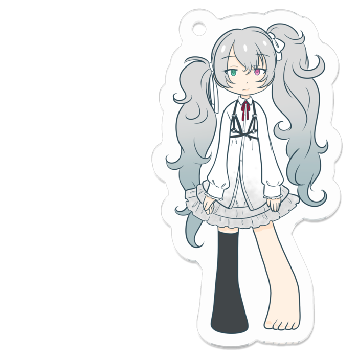 アクリルキーホルダー - 50 x 50 (mm)