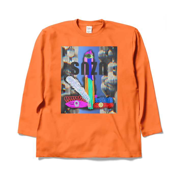 ロングスリーブTシャツ - XL - オレンジ