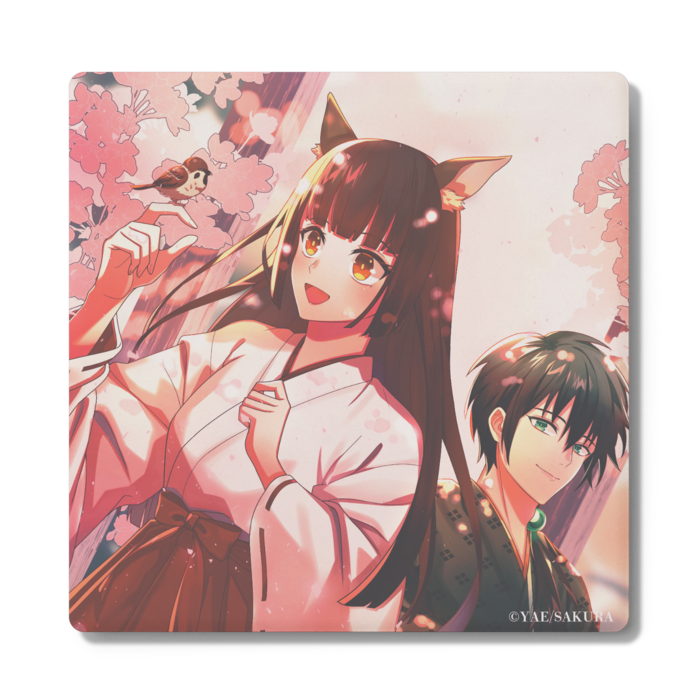 ナラ奇譚シリーズ 琴子 翡翠コースター 佐倉 八重のショップ Booth