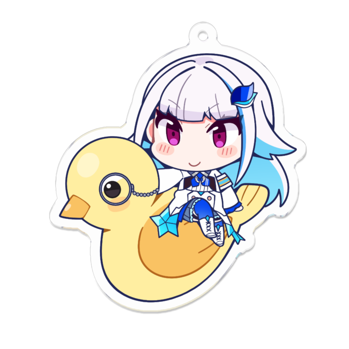 にじそ05 アクリルキーホルダー 狼ノお社 Booth