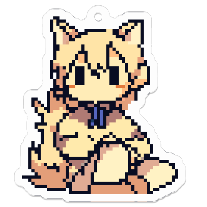 アクリルキーホルダー - 50 x 50 (mm)