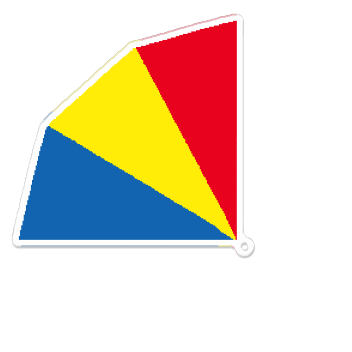 アクリルキーホルダー - 100 x 100 (mm)