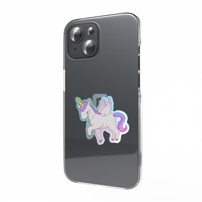 オーロラスマホステッカー - 縦