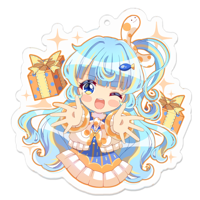 アクリルキーホルダー - 70 x 70 (mm)