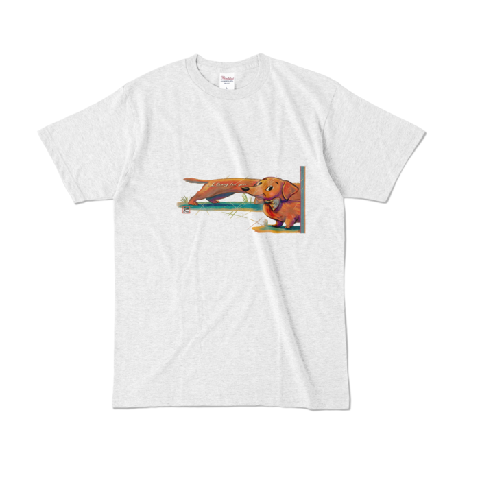 カラーTシャツ - L - アッシュ (淡色)