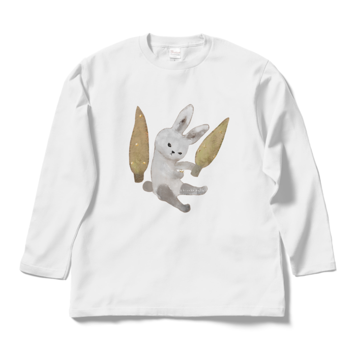 ロングスリーブTシャツ - L - ホワイト