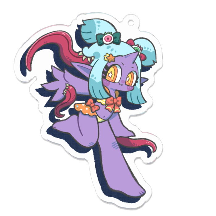 アクリルキーホルダー - 70 x 70 (mm)