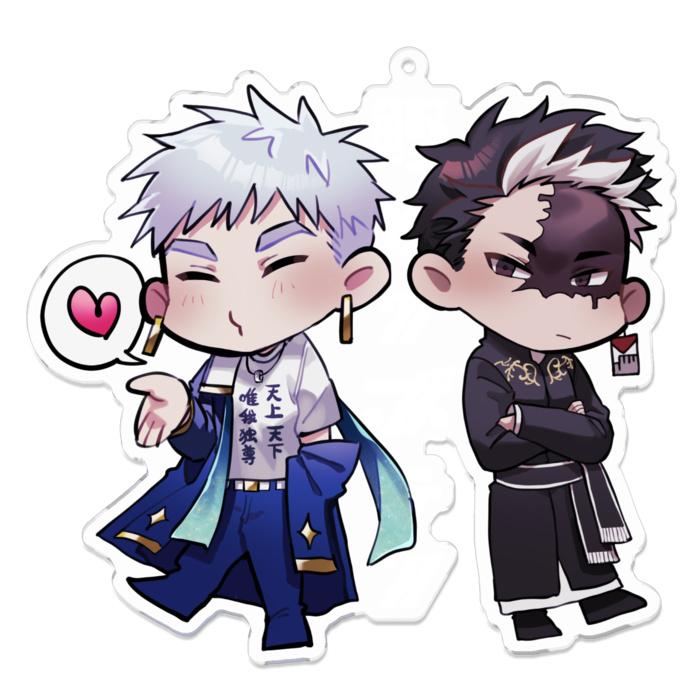 アクリルキーホルダー - 100 x 100 (mm)