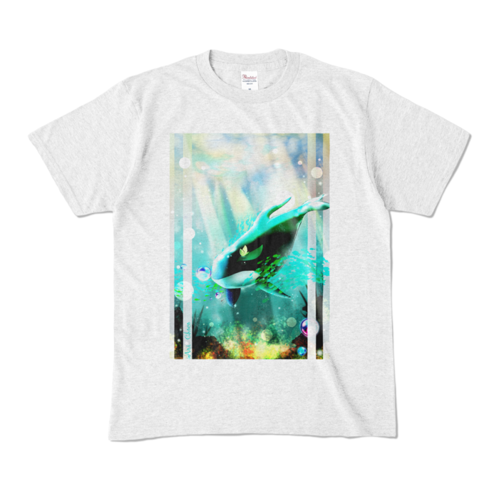 カラーTシャツ - M - アッシュ (淡色)