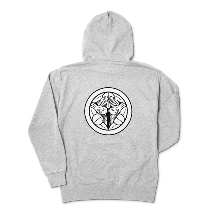 パーカー - XL - 杢グレー