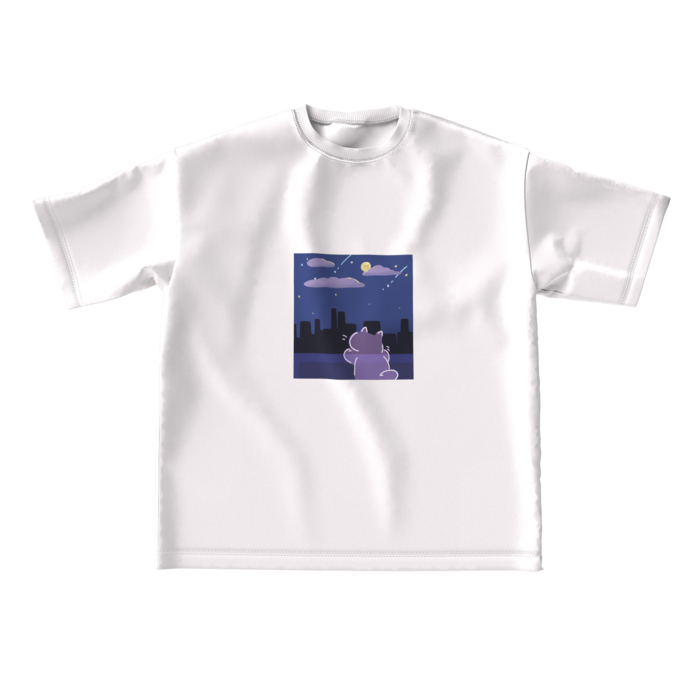 ビッグシルエットTシャツ - L - 正面