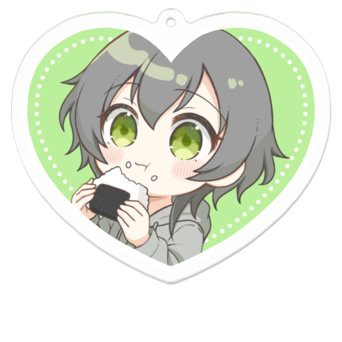 アクリルキーホルダー（コーティング） - 70 x 70 (mm)