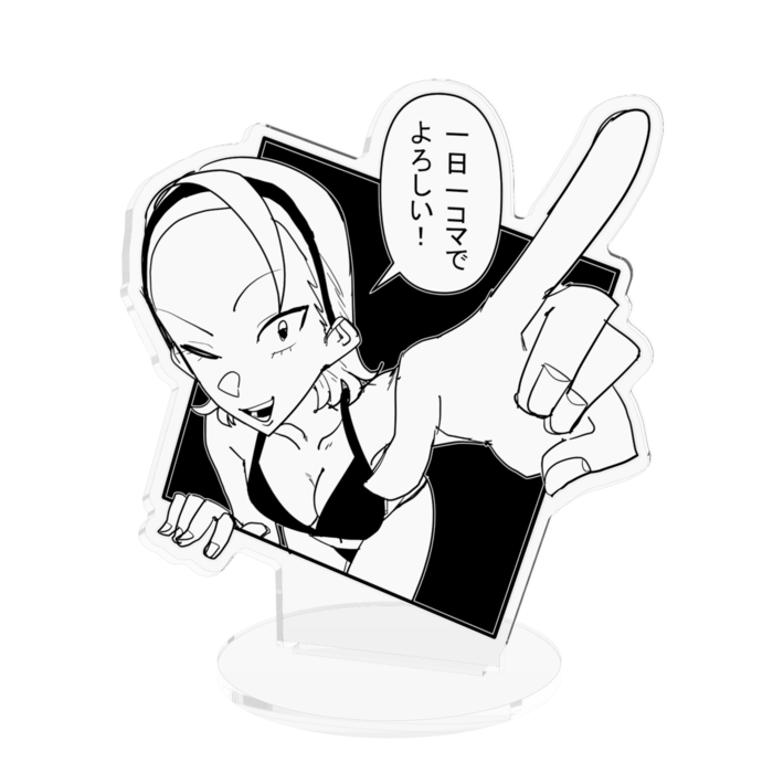 アクリルフィギュア - 100x100mm