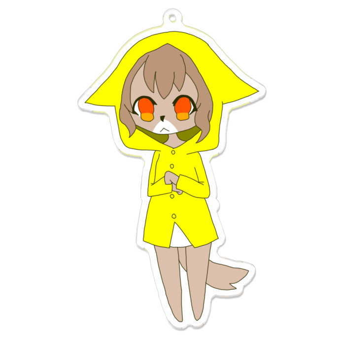 アクリルキーホルダー - 100 x 100 (mm)