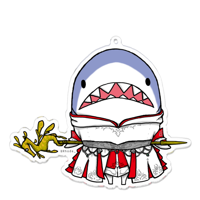 アクリルキーホルダー - 100 x 100 (mm)