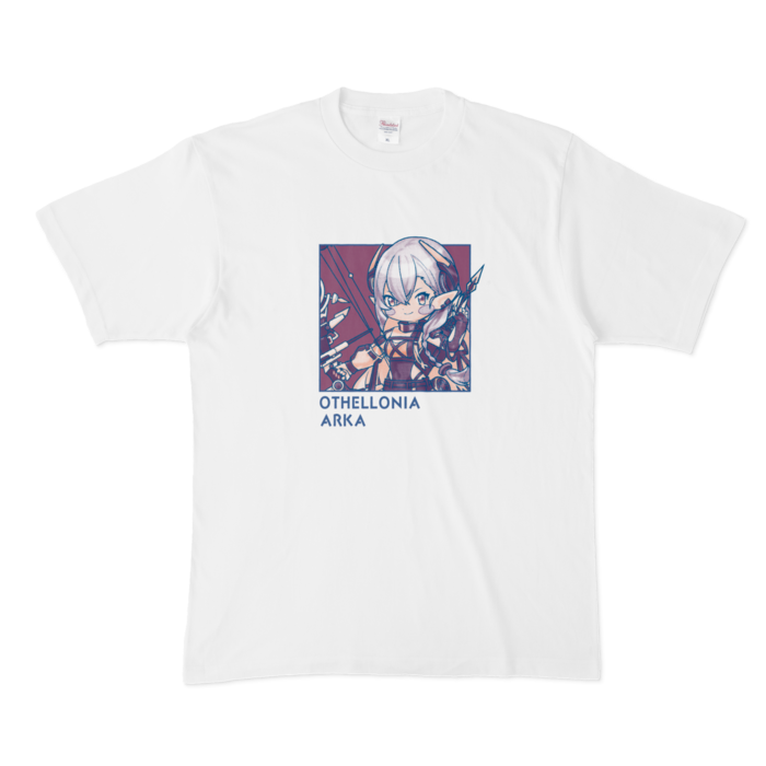 ちびキャラ「アルカ」 デザインTシャツ(XL/ホワイト)