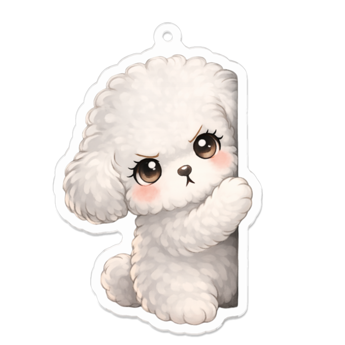 アクリルキーホルダー - 70 x 70 (mm)