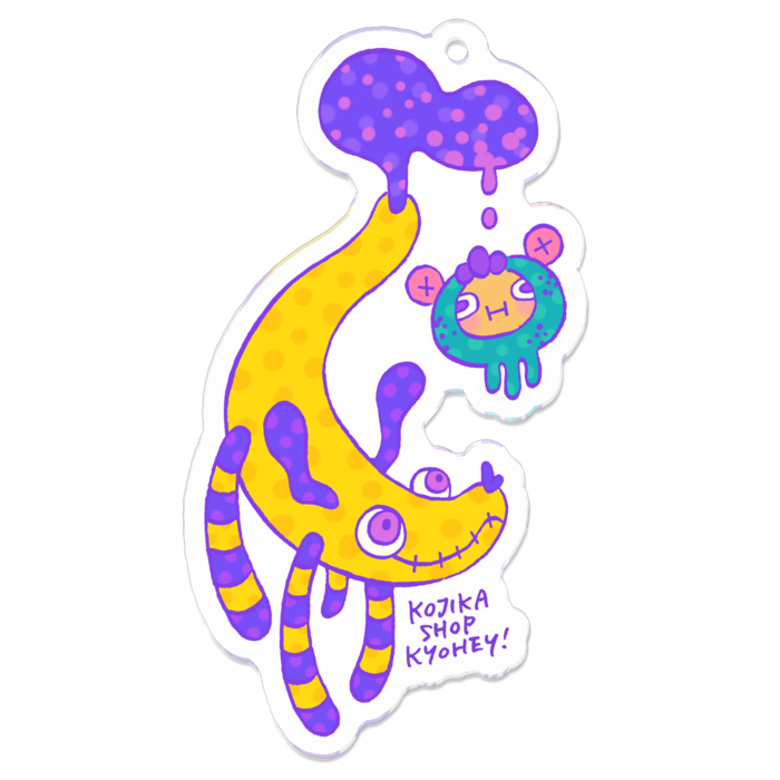 アクリルキーホルダー - 70 x 70 (mm)