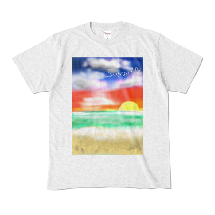 カラーTシャツ - M - アッシュ (淡色)