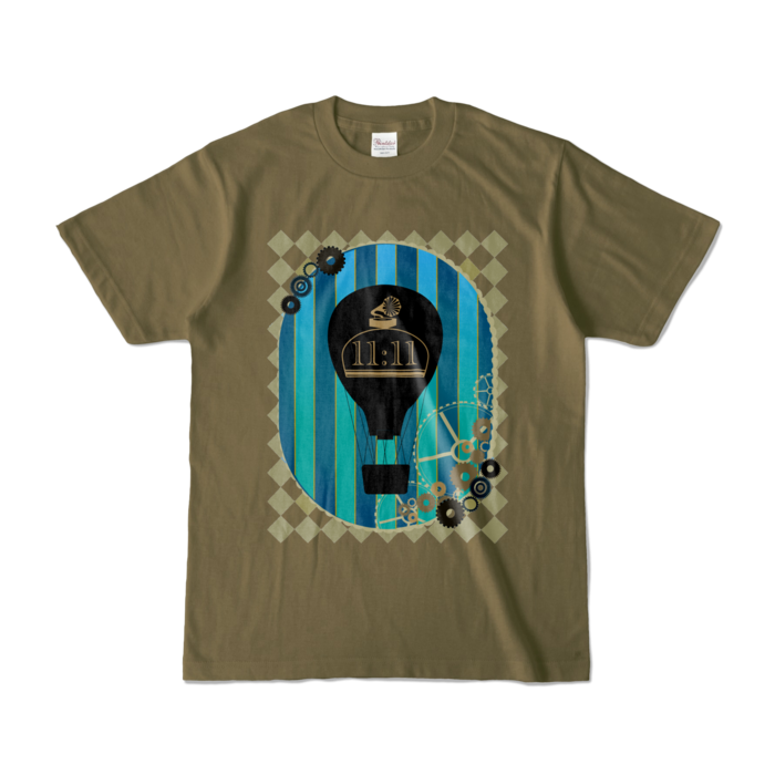 カラーTシャツ - S - オリーブ (濃色)(大)