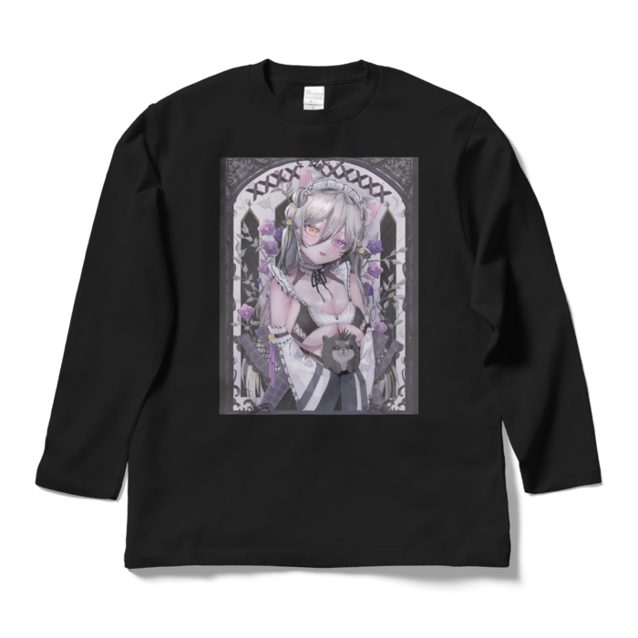ロングスリーブTシャツ - L - ブラック