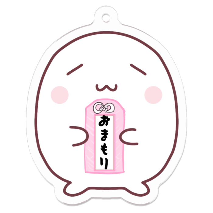 アクリルキーホルダー（コーティング） - 50 x 50 (mm)
