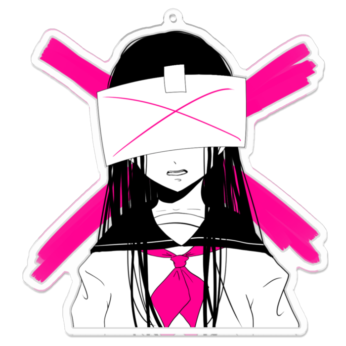 アクリルキーホルダー - 100 x 100 (mm)