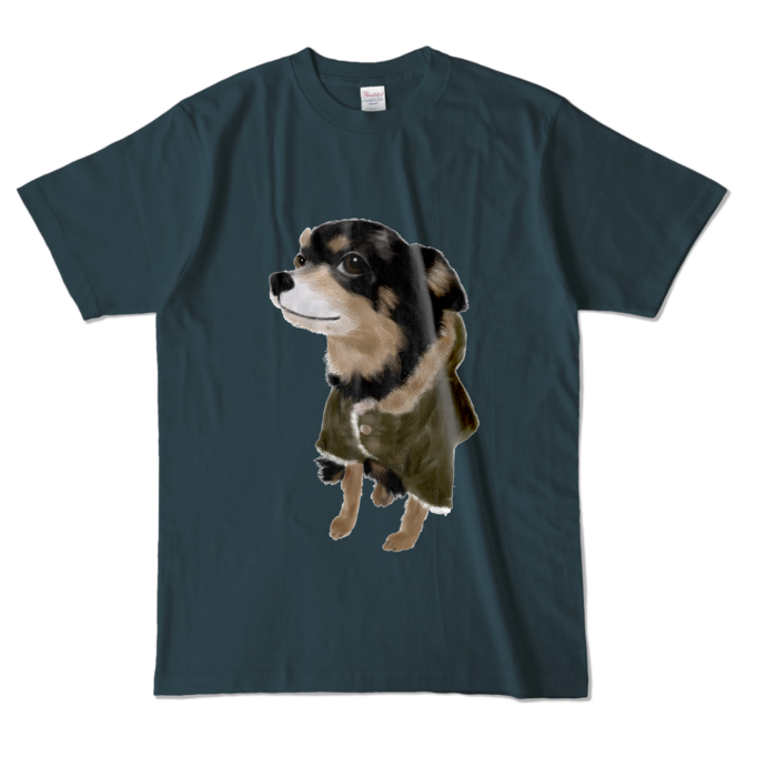 カラーTシャツ - L - デニム (濃色)