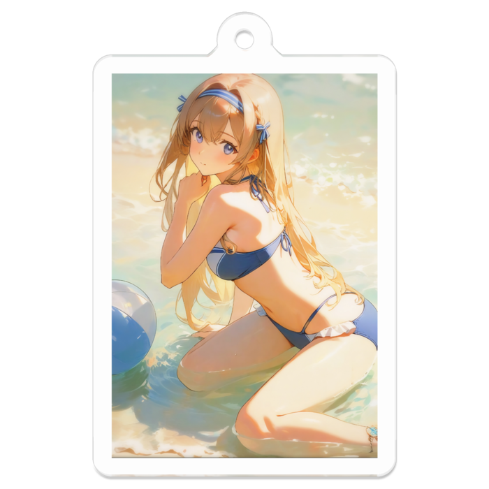 アクリルキーホルダー - 50 x 50 (mm)(1)