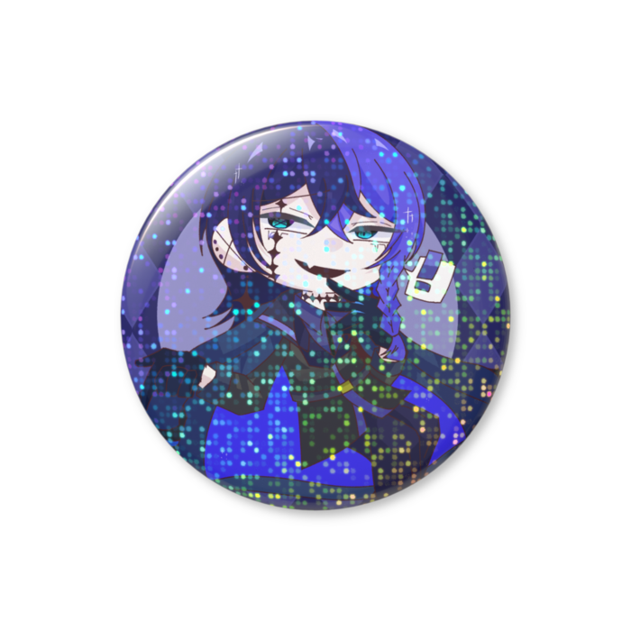 ホログラム缶バッジ - 56mm