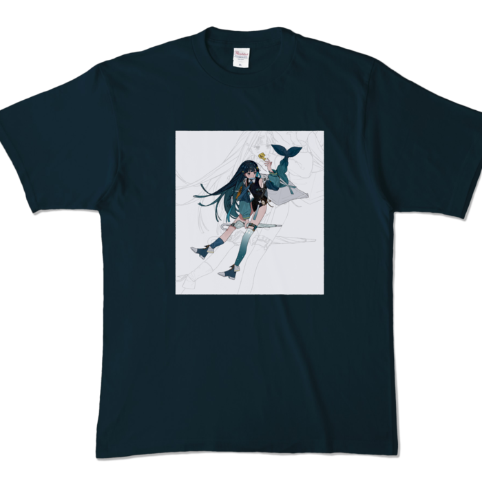 カラーTシャツ - XL - ネイビー (濃色)