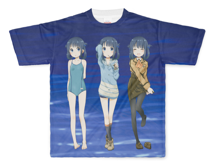 フルグラフィックTシャツ - L - 両面印刷