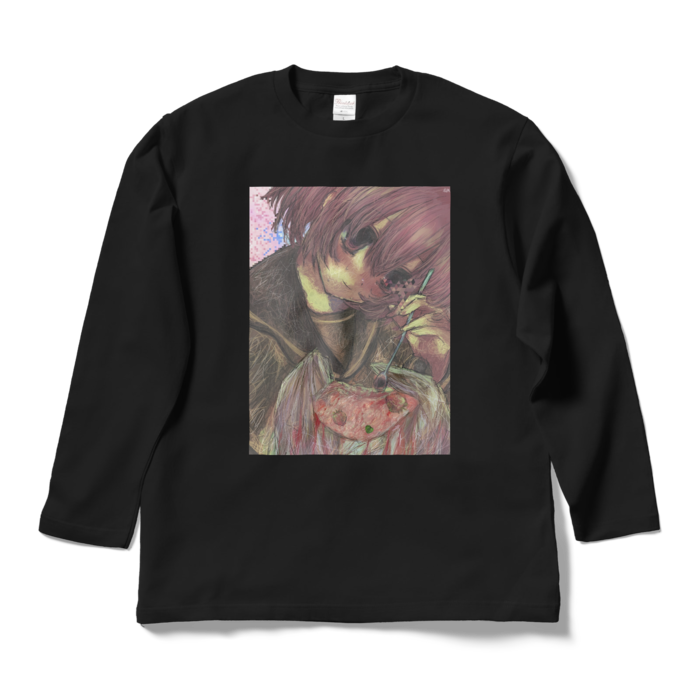 ロングスリーブTシャツ - L - ブラック