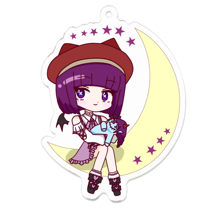 アクリルキーホルダー - 70 x 70 (mm)
