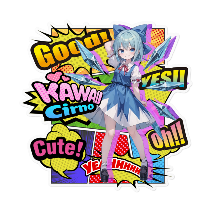 ステッカー - 160 x 160 (mm)