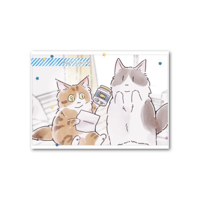 フォト風カード - 横 - 両面