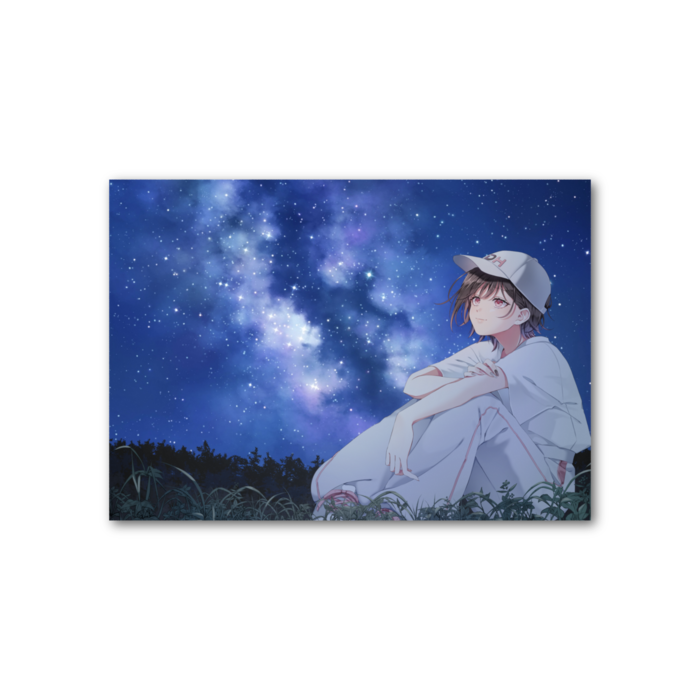 フォト風カード - 横 - 片面