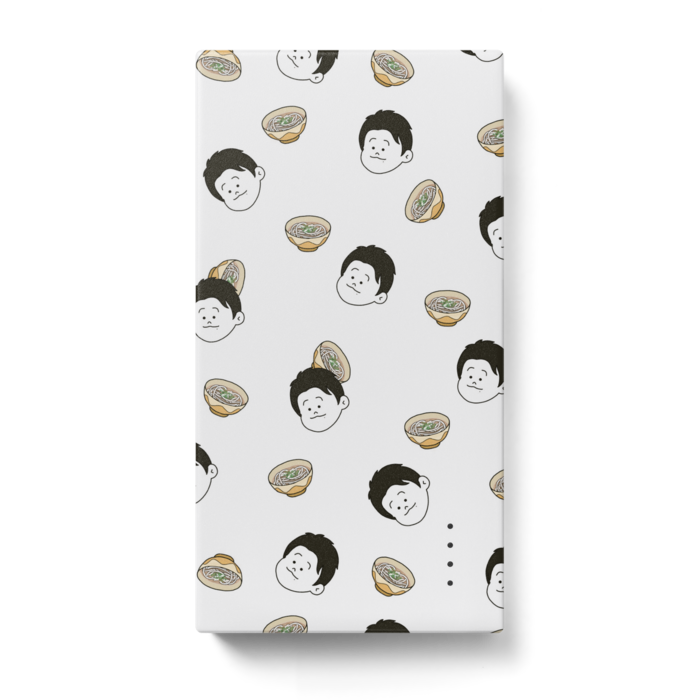 モバイルバッテリー - 白