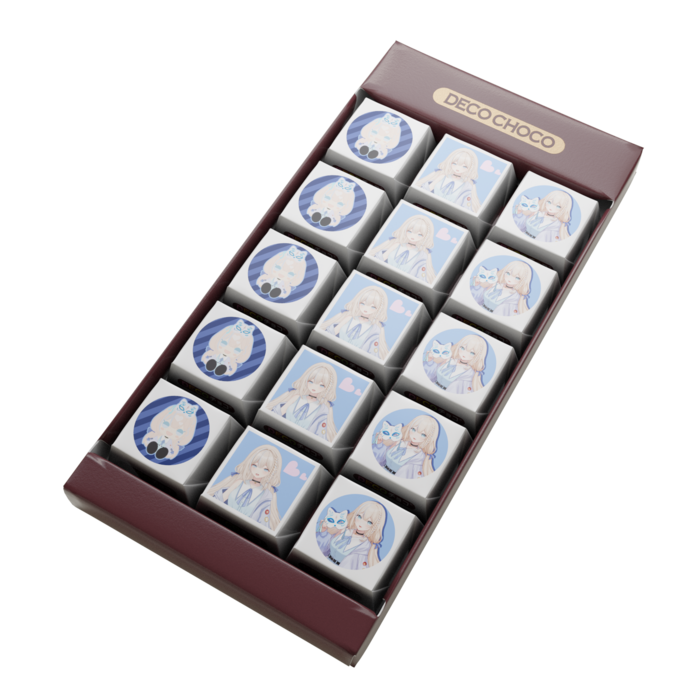 くろりすDECOチョコ - 15個入り