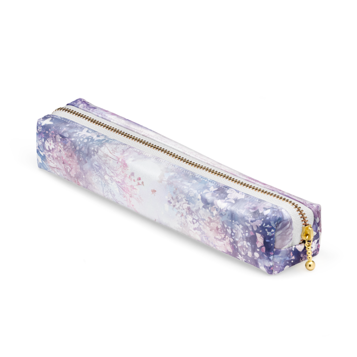 ペンケース - 20 x 4 x 4cm - ホワイト