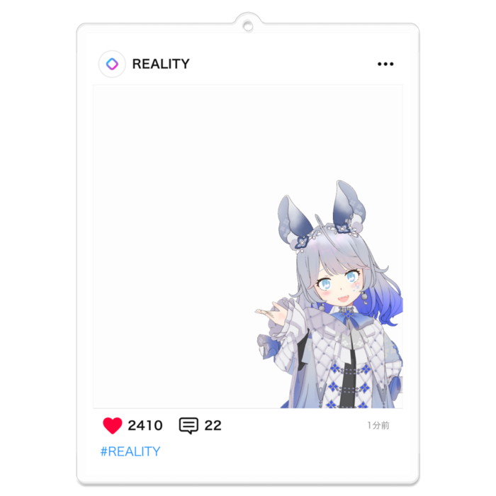 アクリルキーホルダー - 100 x 100 (mm)