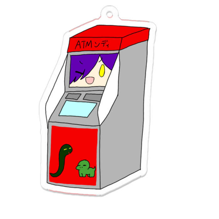 アクリルキーホルダー - 70 x 70 (mm)