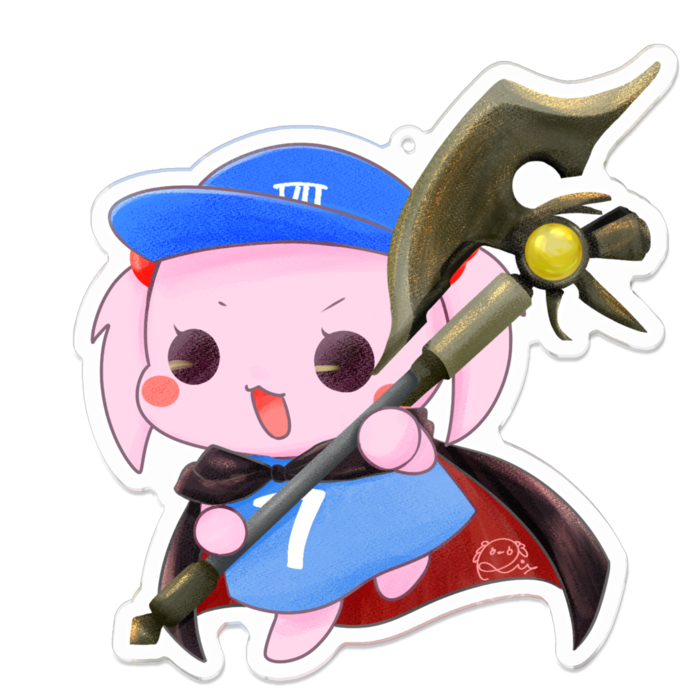 アクリルキーホルダー - 100 x 100 (mm)