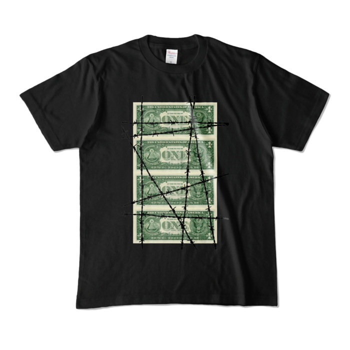 カラーTシャツ - M - ブラック (濃色)