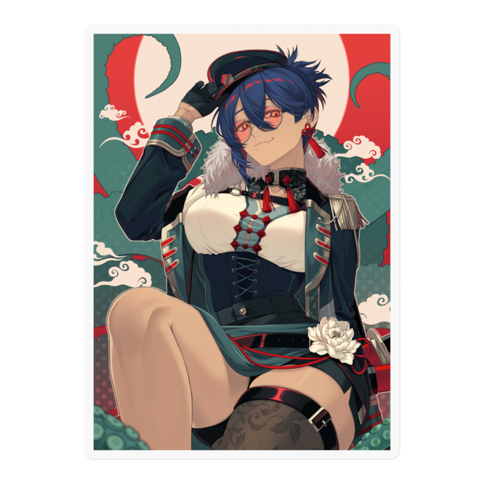 ステッカー - 100 x 100 (mm)