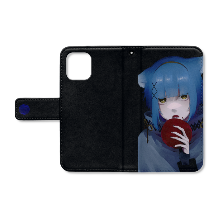 手帳型iPhoneケース - iPhone12 mini - ストラップ穴 あり