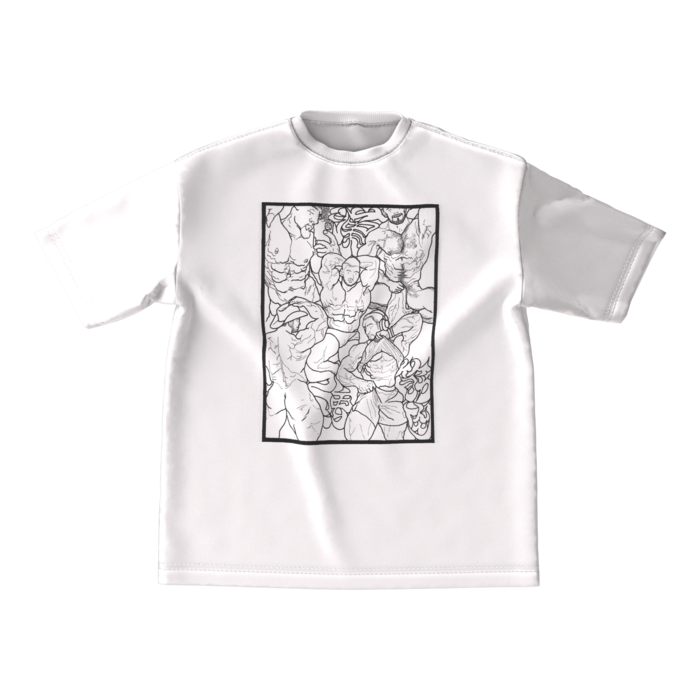 ビッグシルエットTシャツ - M - 両面
